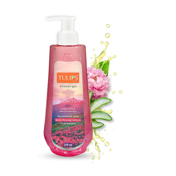 Tulips Valley Of Flowers Shower Gel - 275ml