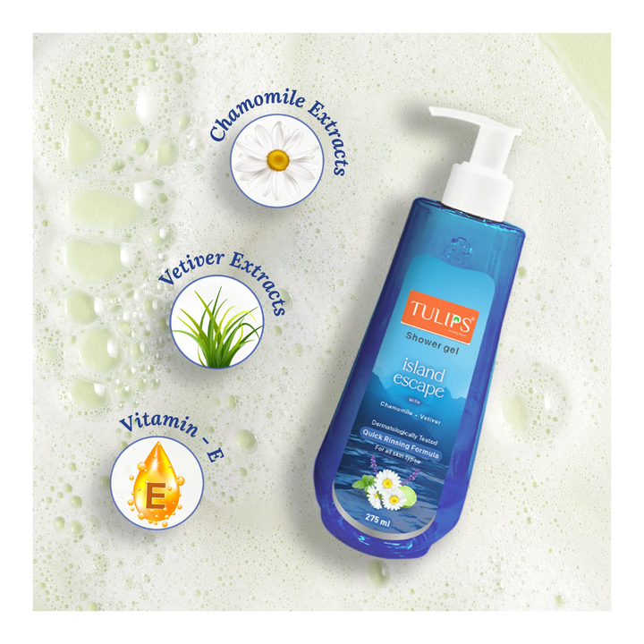 Tulips Island Escape Shower Gel - 275ml
