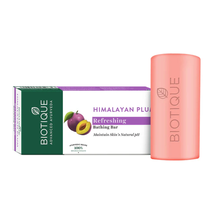 BIOTIQUE Himalayan Plum Refreshing Bathing Bar - 150 g