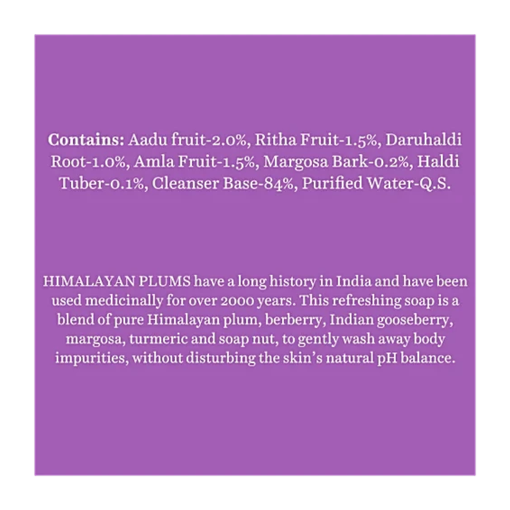BIOTIQUE Himalayan Plum Refreshing Bathing Bar - 150 g