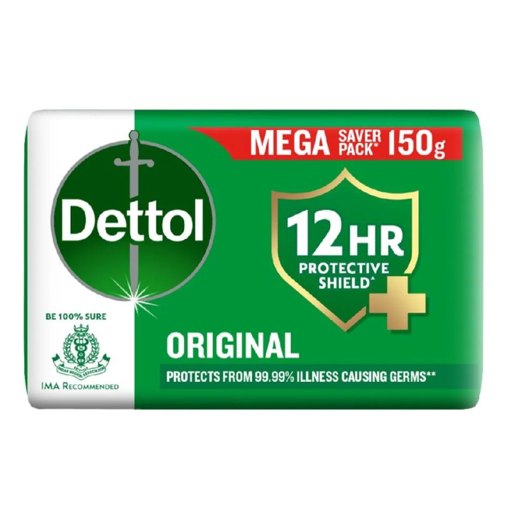 Dettol Original Bathing Soap Bar - 150 g