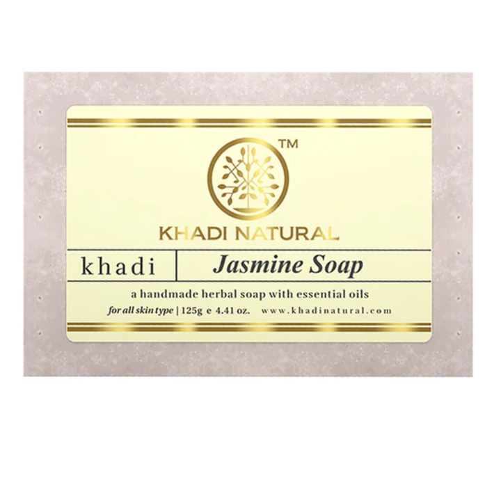 Khadi Natural Herbal Jasmine Soap - 125gm