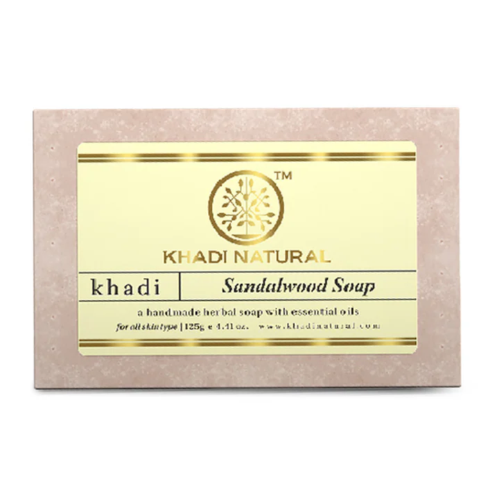 Khadi Natural Herbal Sandalwood Soap - 125gm