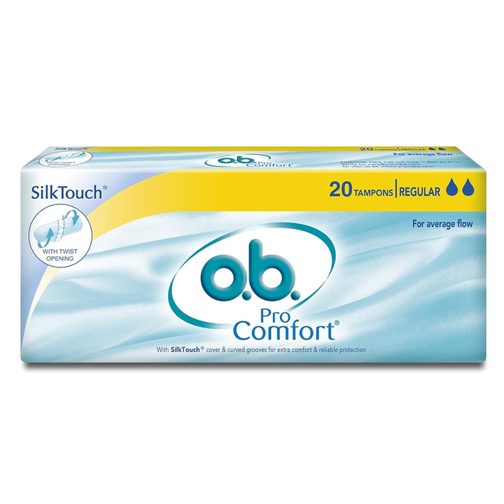 O.b. ProComfort Tampons - Regular (Average Flow, 20 Piece)