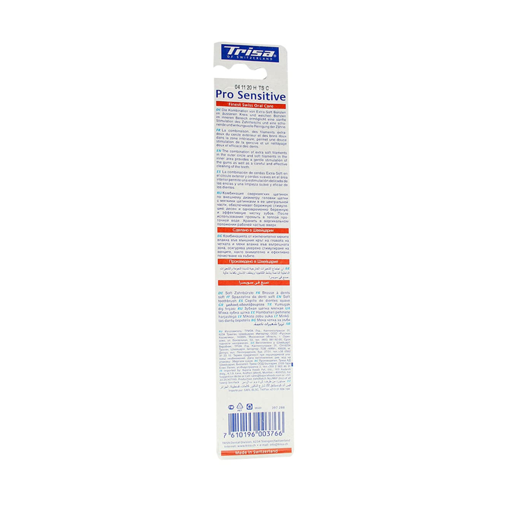Trisa Pro Sensitive Toothbrush (Assorted Color) – 1 Piece