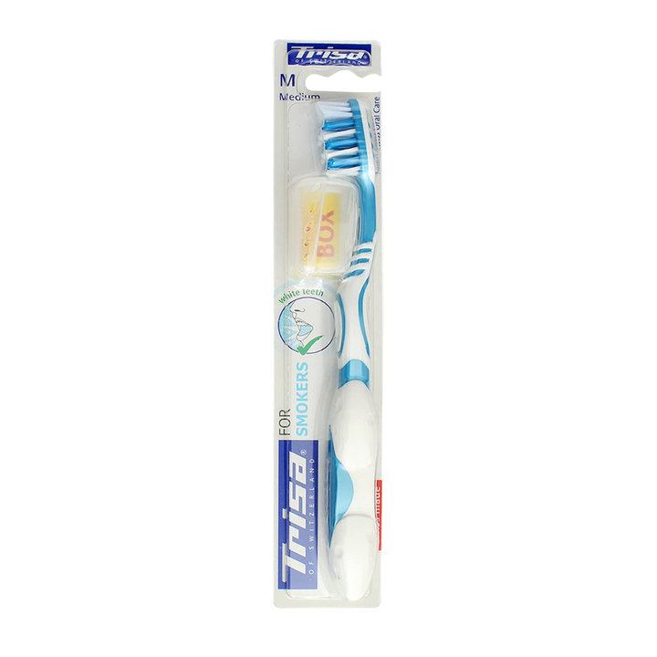 Trisa Tooth Brush For Smokers Medium (680133) – 1 Piece