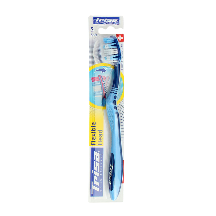Trisa Tooth Brush Flexible Head Soft (681504) – 1 Piece