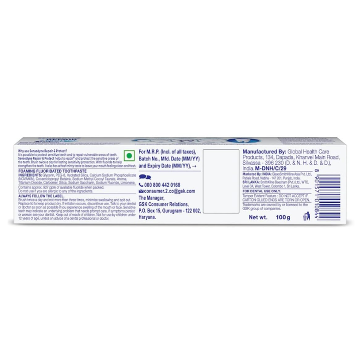 Sensodyne Repair & Protect Toothpaste – 100 g