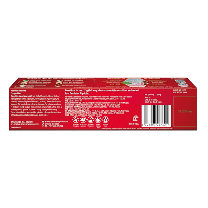 Dabur Red Ayurvedic Paste - 200 Gm
