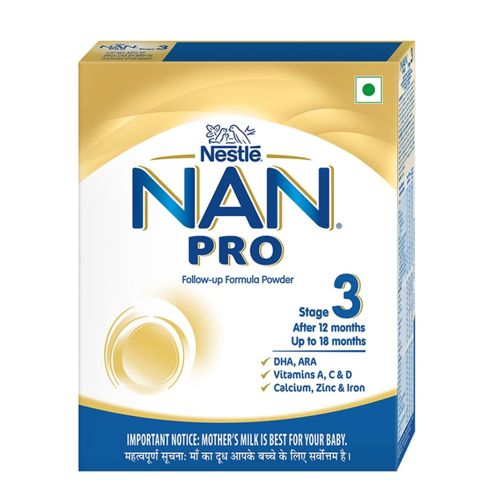 Nestlé NAN PRO 3 Follow-Up Formula-Powder - 400gm