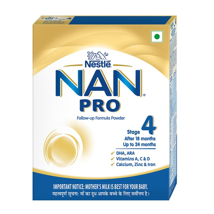 Nestlé NAN PRO 4 Follow-Up Formula-Powder - 400gm