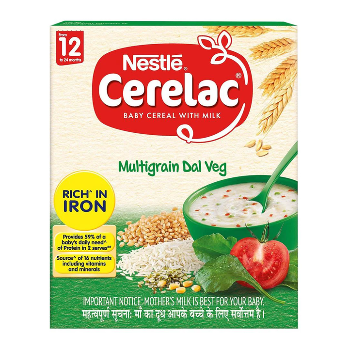 Cerelac Multi Grain Dal Veg (Stage-4) 300gm