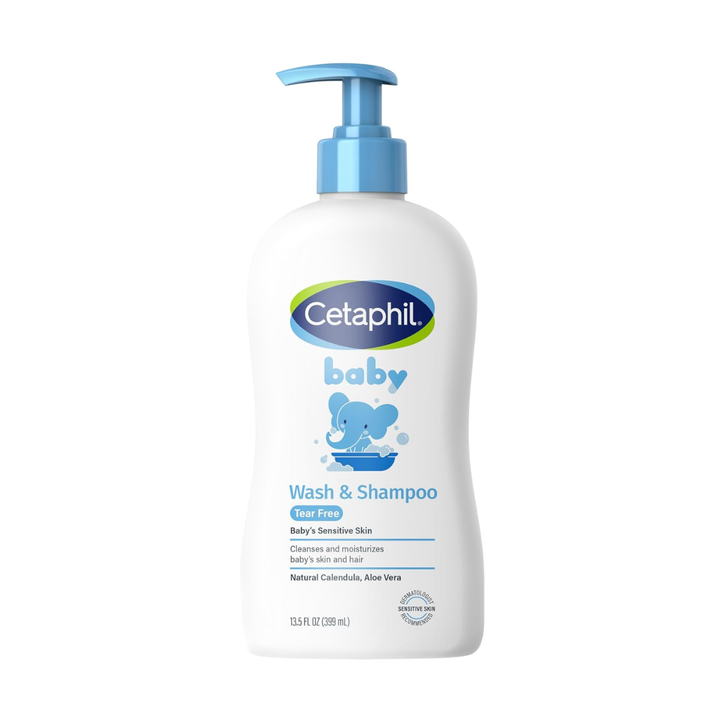 Cetaphil Baby Wash & Shampoo With Organic Calendula - 399ml