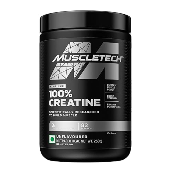 Muscletech Platinum 100% Creatine Powder - 250gm
