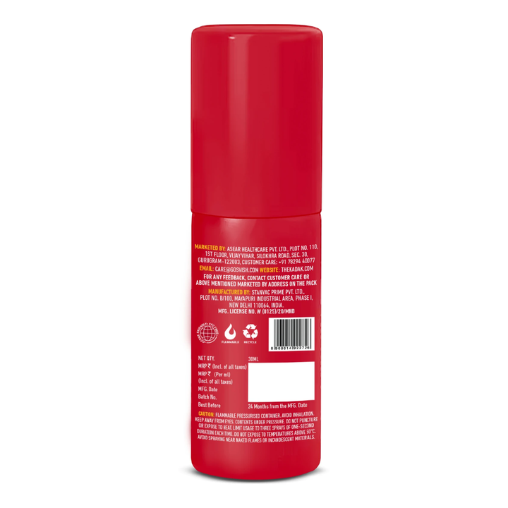 Svish Delay Spray Topical Formula For Men - 30ml
