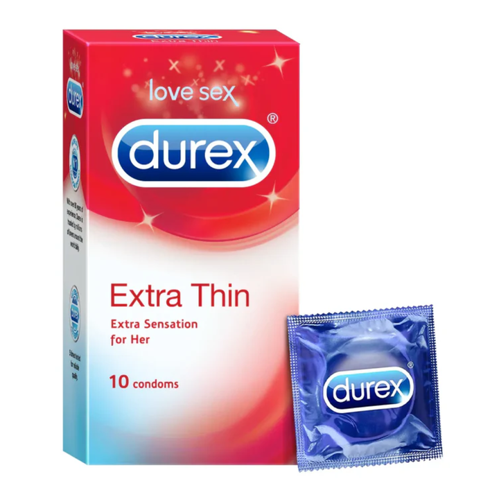 Durex Extra Thin Condom - 10s