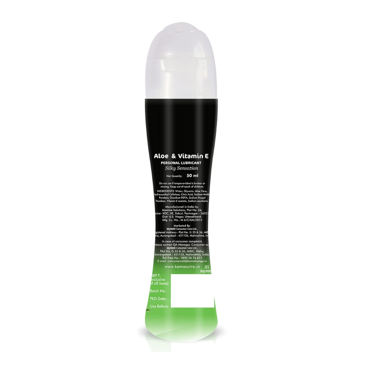 KamaSutra Lubricant Aloe and Vitamin E Silky Sensation - 50ml
