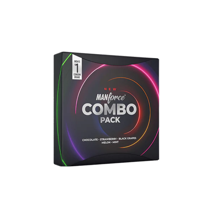 Manforce 3 in 1 Combo Pack - 20 Condoms