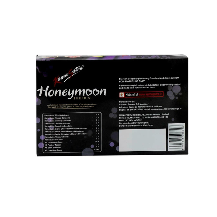 KamaSutra Honeymoon Surprise Condoms