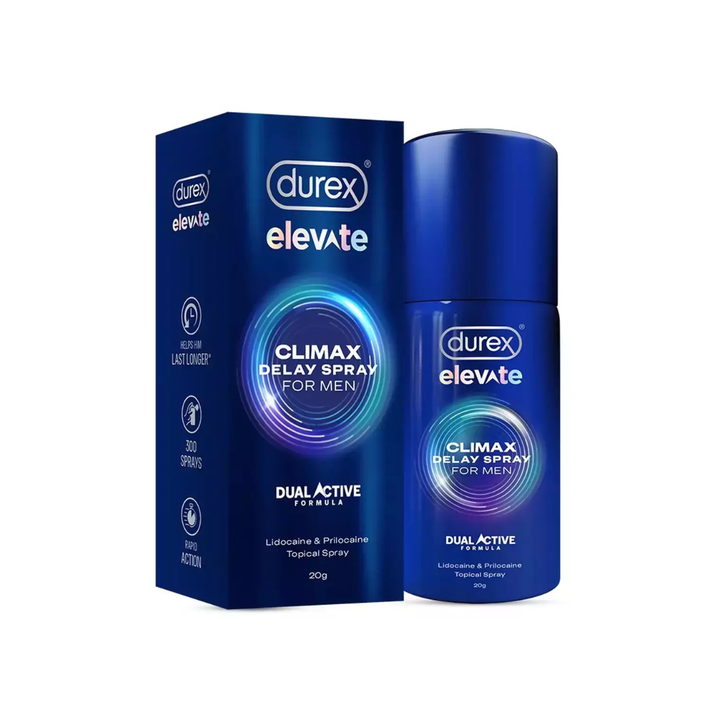 Durex Elevate Climax Delay Spray For Men 20gm