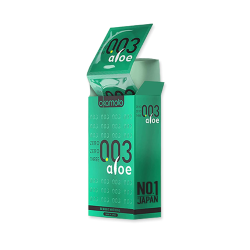 Okamoto 003 Aloe - 10 Condoms